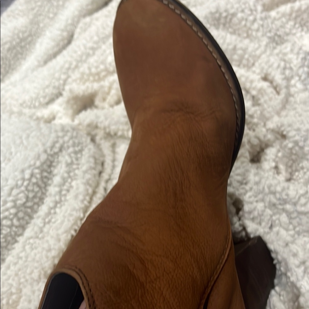 Steve Madden Tan Ankle Booties - Picture 9 of 9